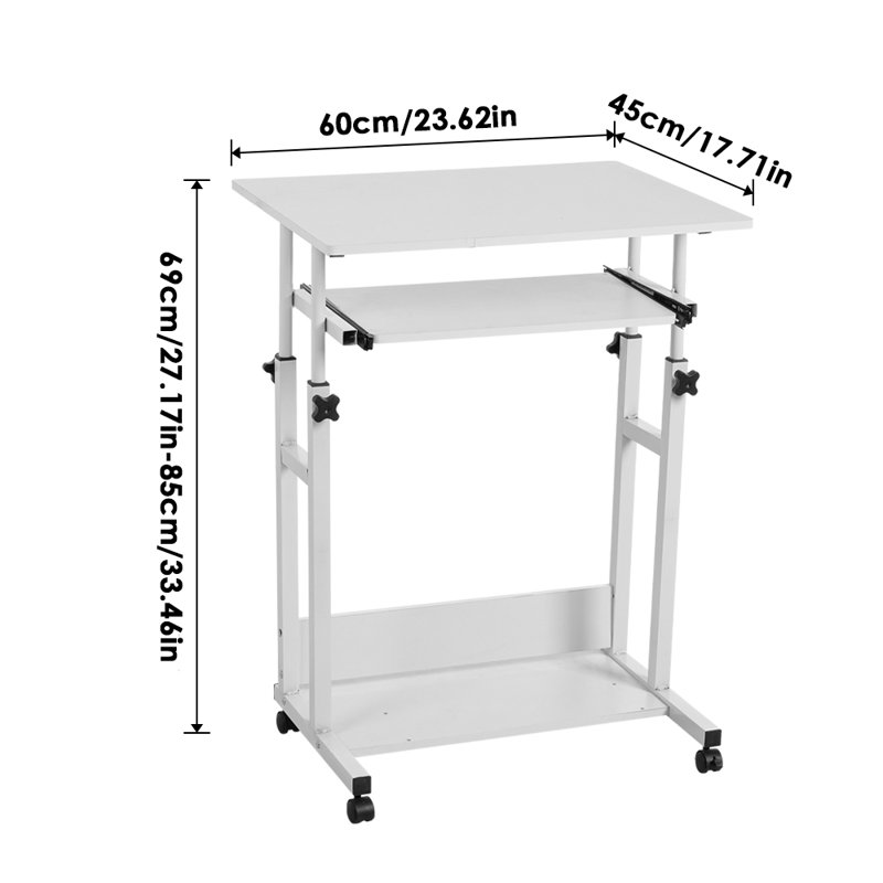 Metal Base Computer Desk