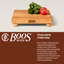 BoosBlock® John Boos Square 1.5" Edge Grain Maple Cutting Board-501072