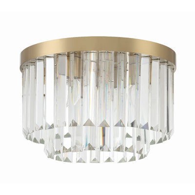 Cyprienne Glass Flush Mount