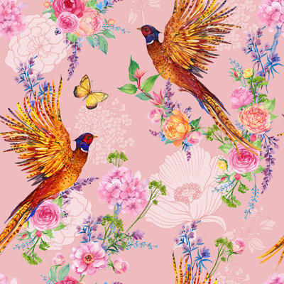 Gowans Peel & Stick Floral Roll