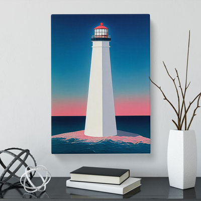 Lighthouse Minimalism Vol.1 - Wrapped Canvas