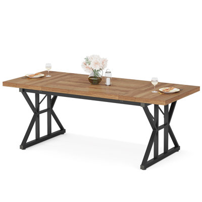 Taneja Metal Base Dining Table