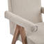 Fauteuil de salle à manger en tissu-1419810916