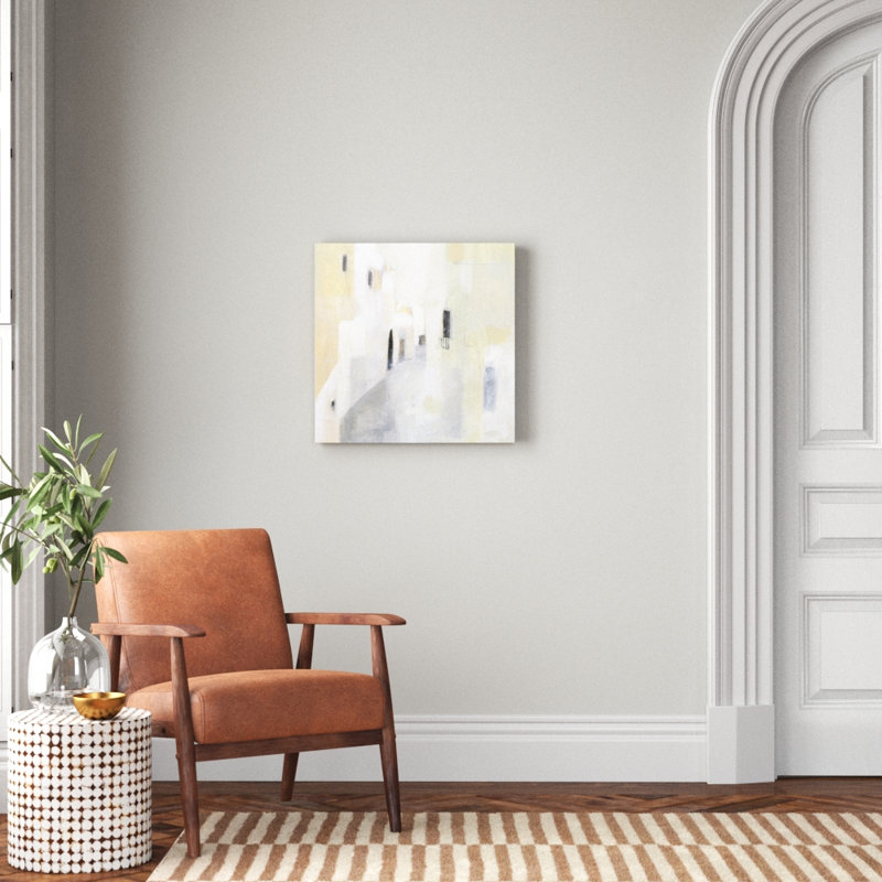Pausa I, peinture sur toile, H 24 po x l 24 po x P 1,5 po, Toile tendue