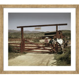 The T-Bar Ranch Giclee Print by Getty Images