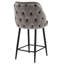 Atka Upholstered Counter Stool with Metal Frame-720138667