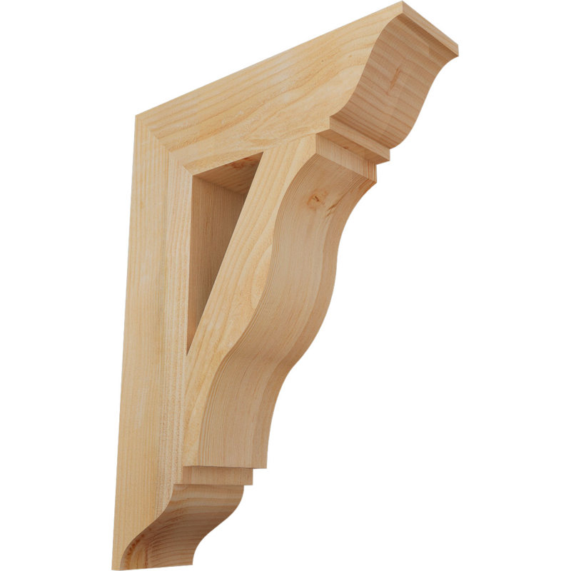Support traditionnel Funston, H 30 po x l 6 po x P 22 po, Douglas, Scié brut