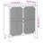 Storage Cabinet File Cabinet with Doors for Living Room Metal and MDF-617737777