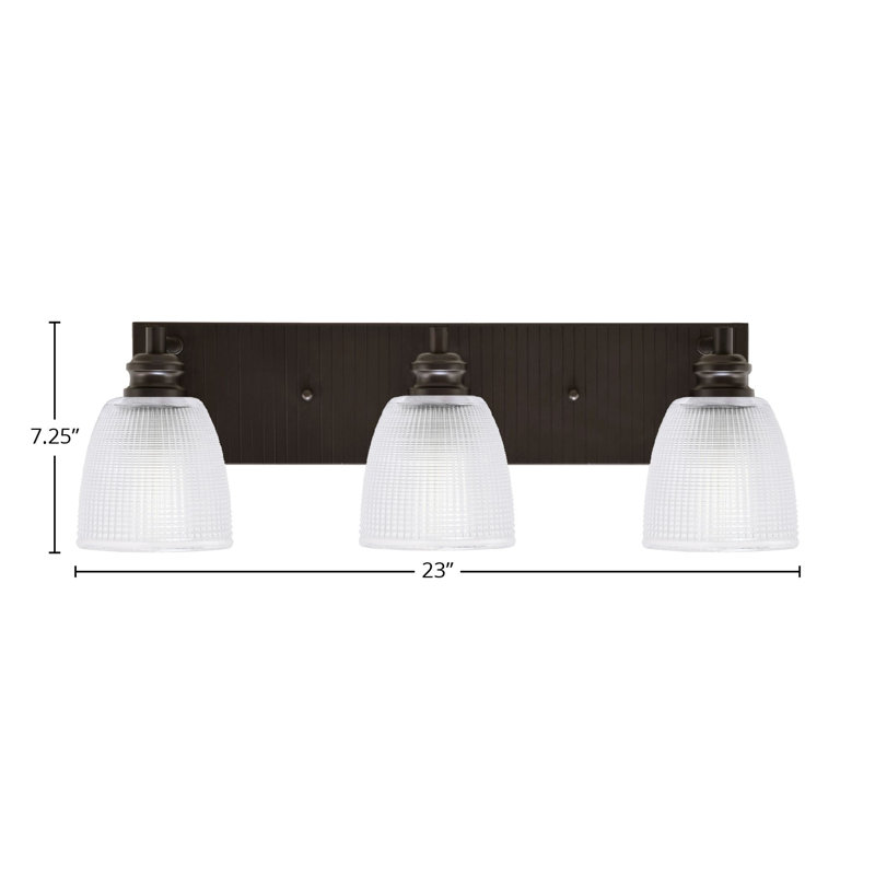 Éclairage pour meuble-lavabo 3 lumières Articombe, Espresso