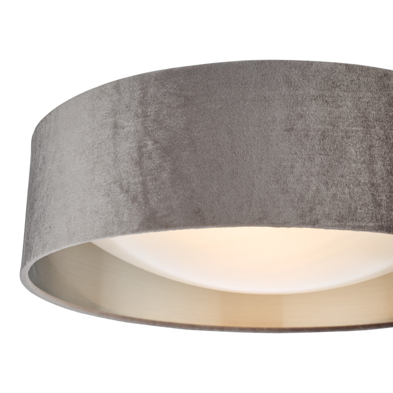 Raikas Plastic Flush Mount, Mink