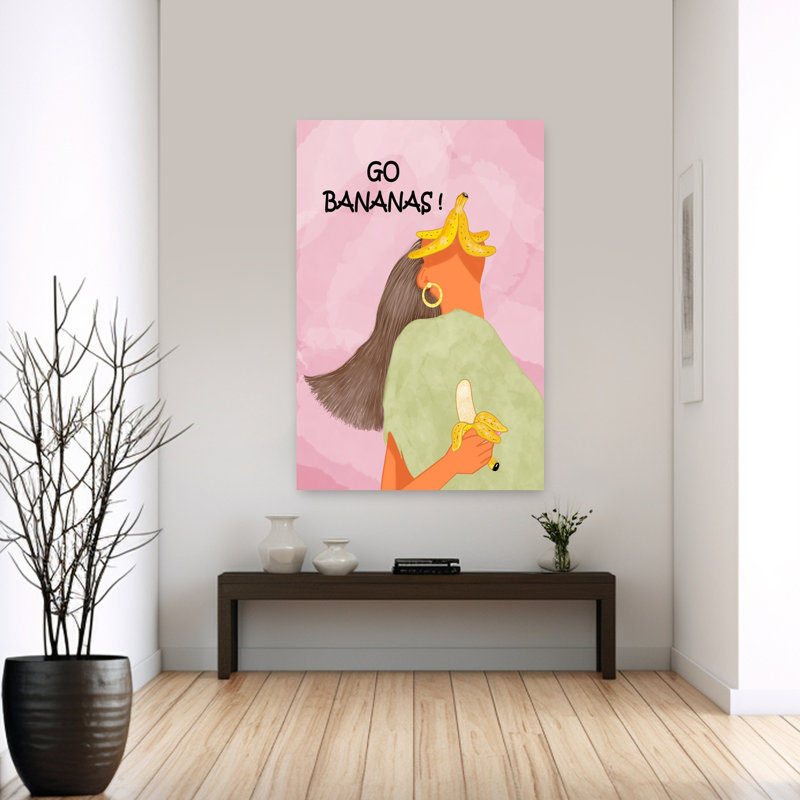 Go Go Bananas Playful Playful, H 60 po x l 40 po