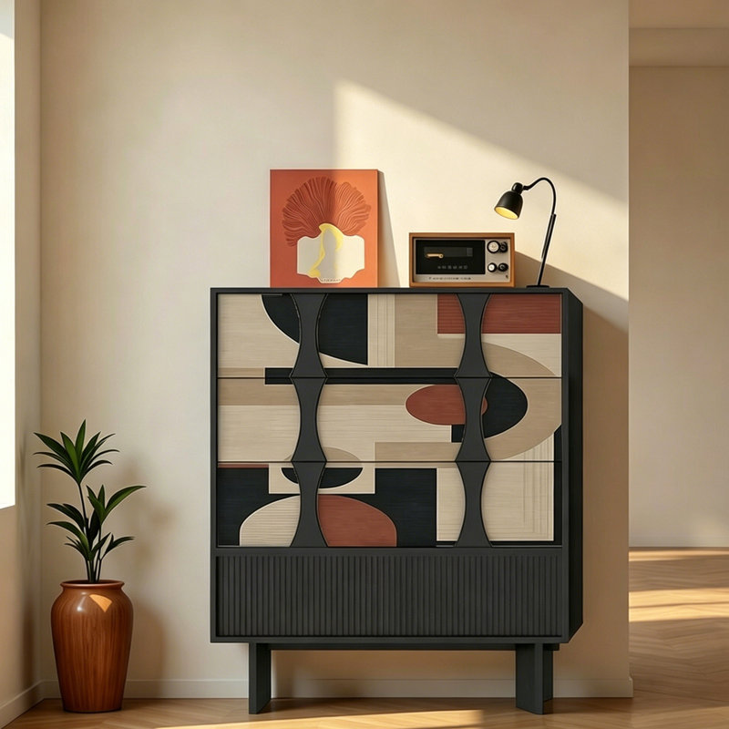 Commode d'appoint moderne et simple