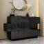 Commode double 6 tiroirs ultrabrillante de forme irrégulière-222803497