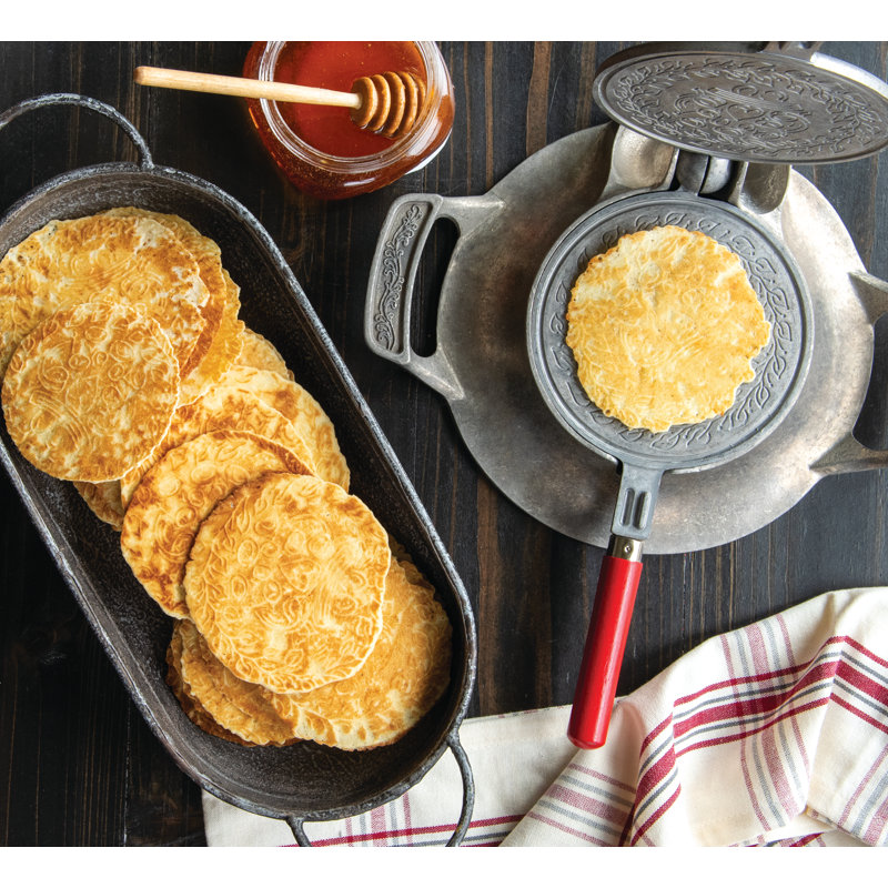 Nordic Ware International Specialties Norwegian Krumkake and Pizzelle Iron