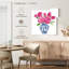 Harnek chinoiserie roses sur fond blanc I-109383467