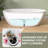67'' x 32' x 22'' Freestanding Acrylic Soaking Tub with Stainless Steel Drain in White