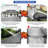 10x20 Pop up Heavy Duty Canopy with 6 sidewalls Commercial Heavy Duty Tent-99486137