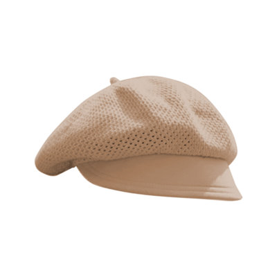 Ladies' Summer Adjustable Beret Thin Casual Breathable Beach Hat Suitable For Outdoor Activities In Summer