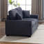 2 Seater Linen Blend Sofa Bed-660268128
