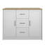 Allycia 45.5'' W Solid and Manufactured Wood Kitchen Island with Butcher Block Top-1314881641
