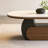 Italian Creative Oval-shaped Coffee Table