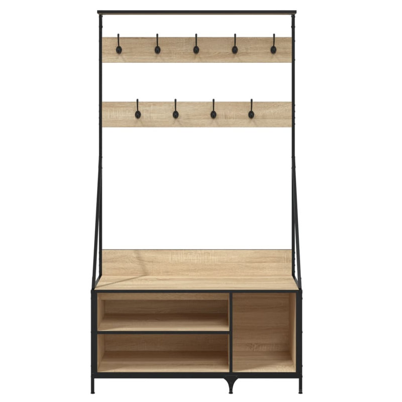 Elsmoriet 100cm Clothing Rack, Sonoma Oak