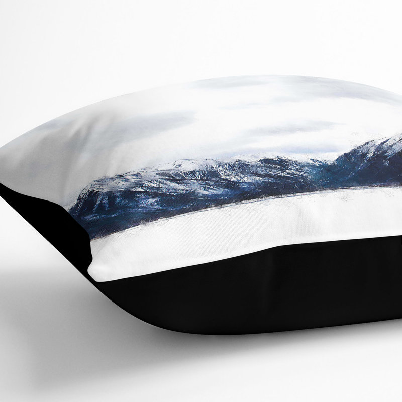 Square Cushion, Black, 40cm H x 40cm W x 15cm D
