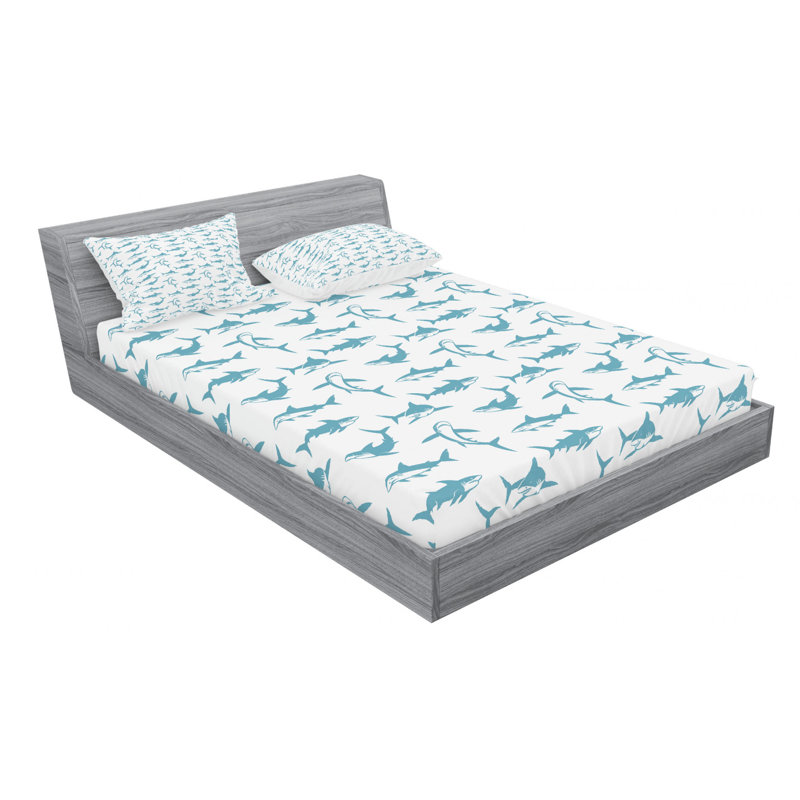 Microfiber Sheet Set, Full Sheet Set with Fitted Sheet