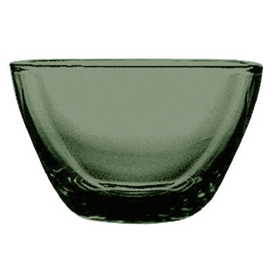 Polycarbonate Square Bowl - 6 Pieces - Onyx