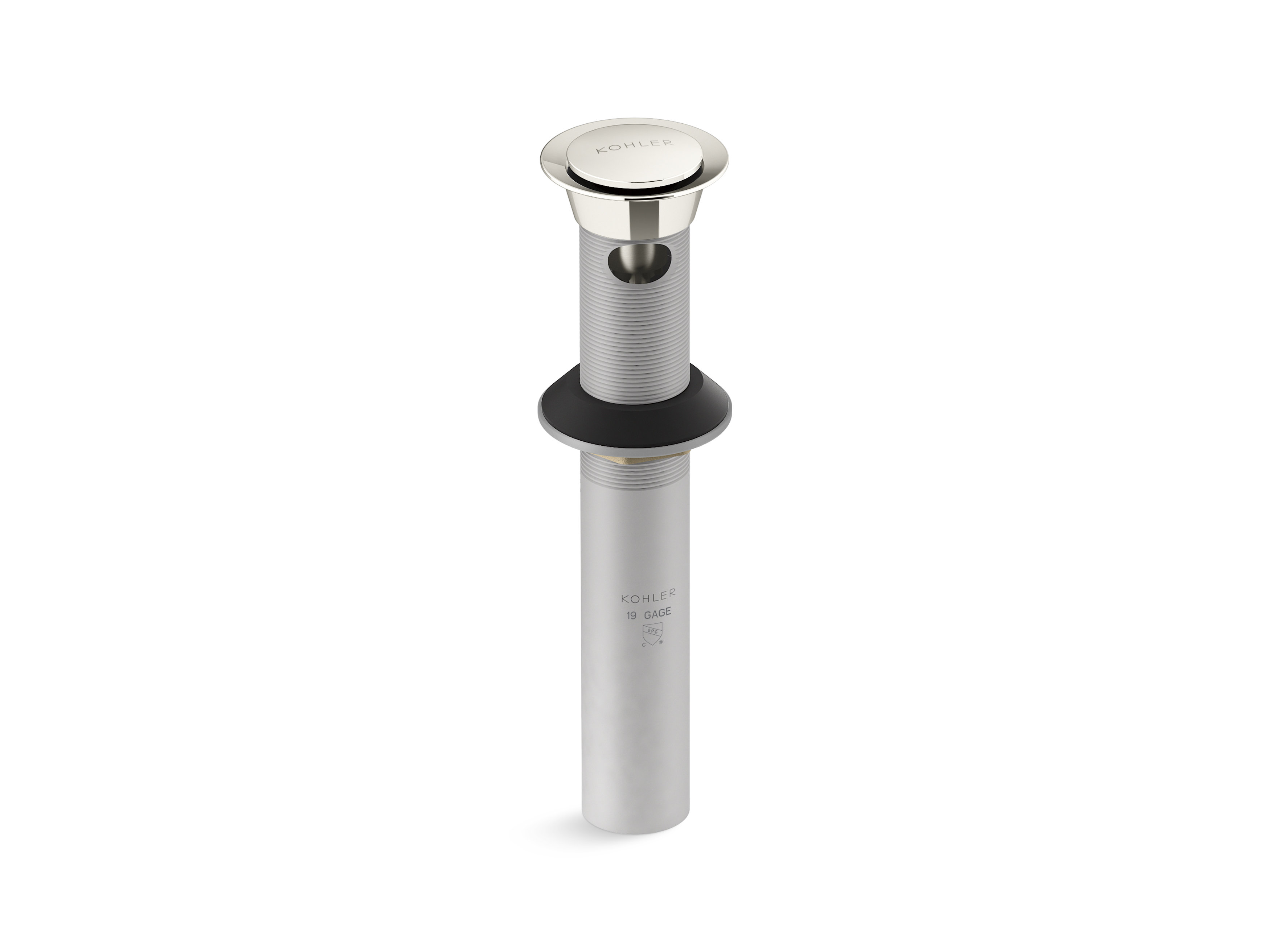 Kohler Clicker Drain With Overflow | Wayfair