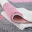 Myshaggy Collection Rugs Geometric Design in Pink-1409070456