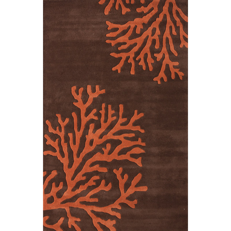 Tapis brun Anissa, Rectangle 7 pi 7,2 po x 9 pi 6 po