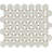 Itona Tile 1-1/2 x 1-1/2 Ceramic Hexagon Mosaic Tile (12 PC Per Carton) (9.72 SQFT Per Carton)-96173565