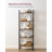 Jabari 67.7" H x 22" W Metal Ladder Bookcase-1842680747