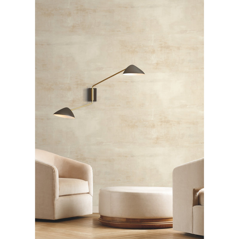 Abstract Wallpaper Double Roll by Carol Benson-Cobb, Desert