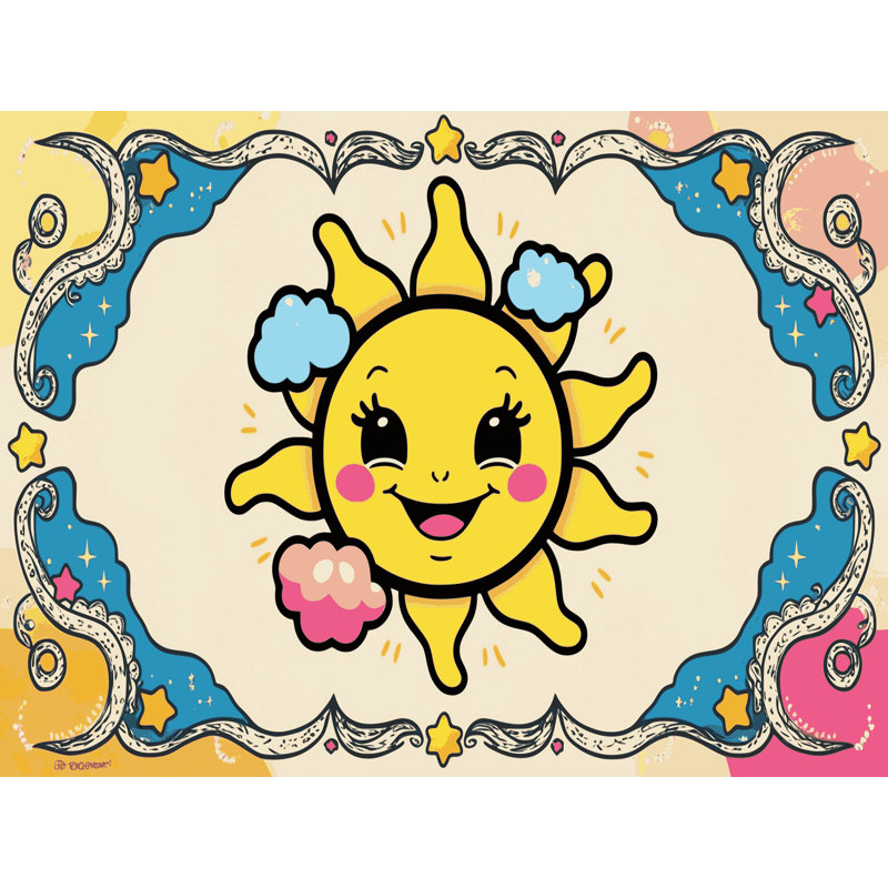 Tapis pour enfants Zoomie, Rectangulaire 8 pi x 12 pi