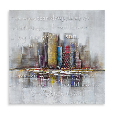 Building Cities Tablecloth - Indoor/Outdoor Home Decor 60x84