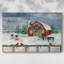 Hiver Homestead - Cavas enveloppés de galerie-2054702276