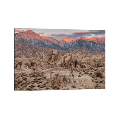 Usa, Eastern Sierra, Alabama Hills by John Ford - Wrapped Canvas Gallery-Wrapped Canvas Giclée