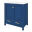 Meuble-lavabo 30 po avec lavabo simple, tiroir-839844225