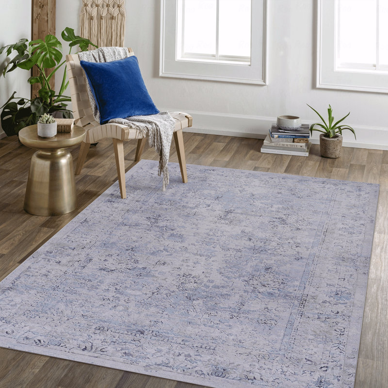 Area Rug, Washable Function Rug, Low-Pile Design, Non-Slip Function, Non-Shedding Function, Foldable Function, Kid & Pet Friendly