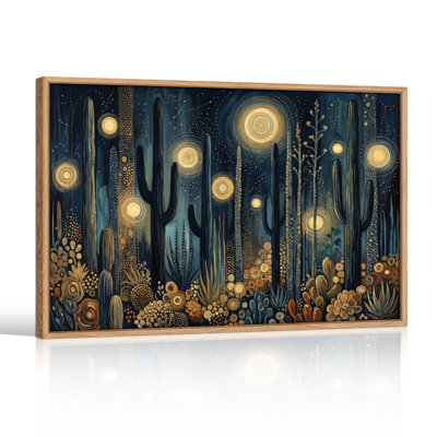 «Desert Night», reproduction d'art sur toile, ensemble de 1
