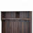 Hall Tree with 4 Hooks，Storage Bench,
