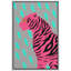 Beaux animaux BCBG lumineux, ado, chambre à coucher, dessin animé, tigre, affiches modernes-100708414-100708413