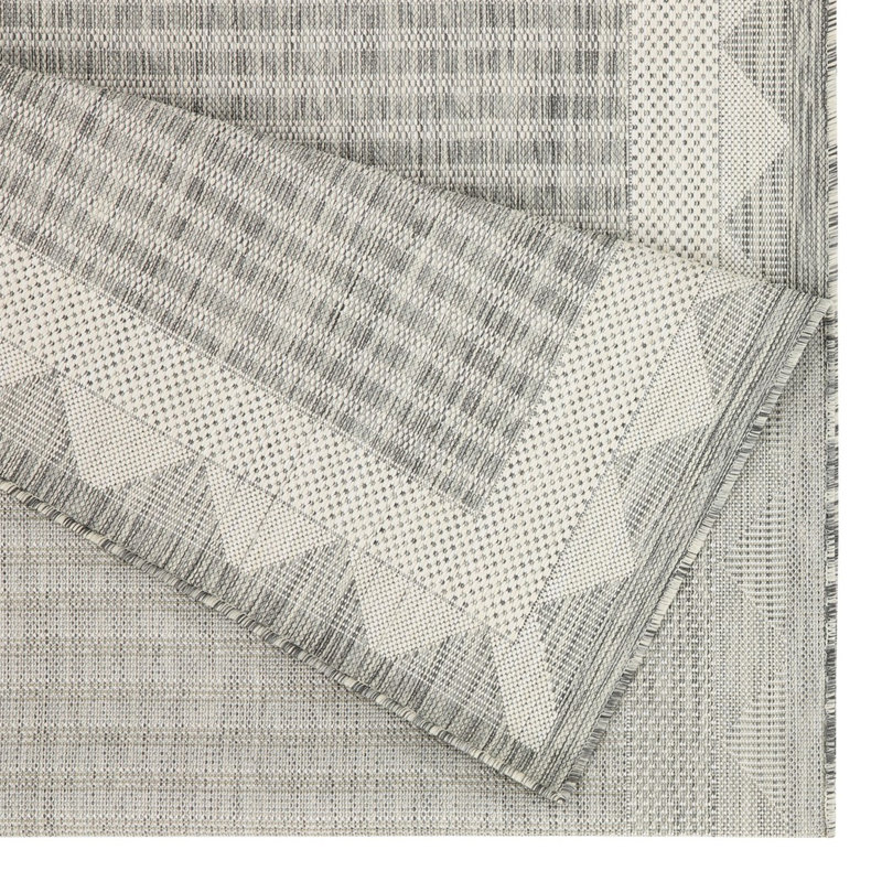 5ft. 3in. X 7ft. Silver Sunshine Area Rug - Gchar2015. Indoor & Outdoor. And Stain-. Pet-. Made In Turkey. Polypropylene. Flatweave. Simple To Rebuild Gchar2015 Silver. Stain , . Pet . Polypropylene