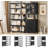 70.9H Bookcase 6 Tier, " Convertible Tall Bookshelf With 6 Fabric Drawers-114207743