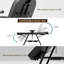 Salon Tattoo Bed with Rotatable Armrests, Adjustable 3-Section Beauty Table with Storage Shelves, Professional Massage Chair, Facial Lash Bed for Client/Esthetician (Blcak)
