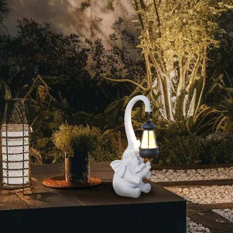 Resin Garden Statue, White