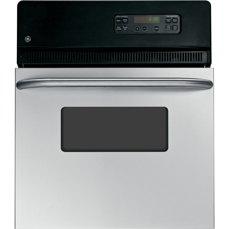 24" Self Cleaning  Electric Single Wall Oven, Stainless Steel