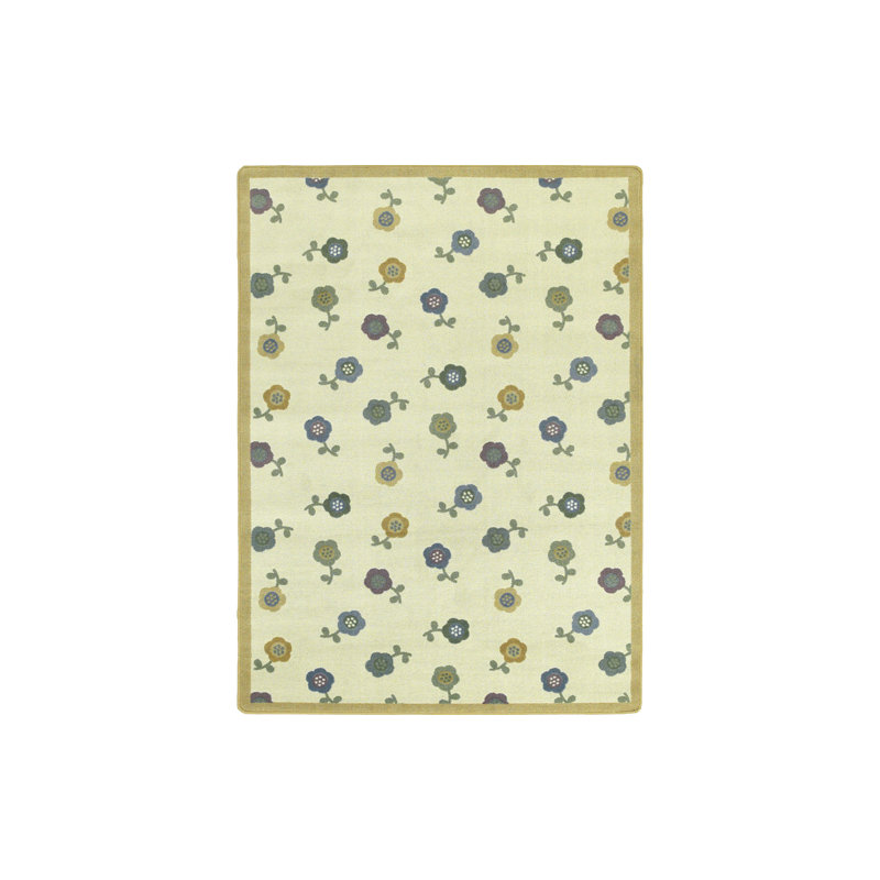 Tapis Just For Kids Awesome Blossom, Rectangle 7 pi 8 po x 10 pi 9 po